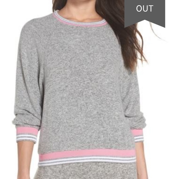 3/$15 MAKE + MODEL All Star Lounge Pullover Grey - Picture 3 of 7